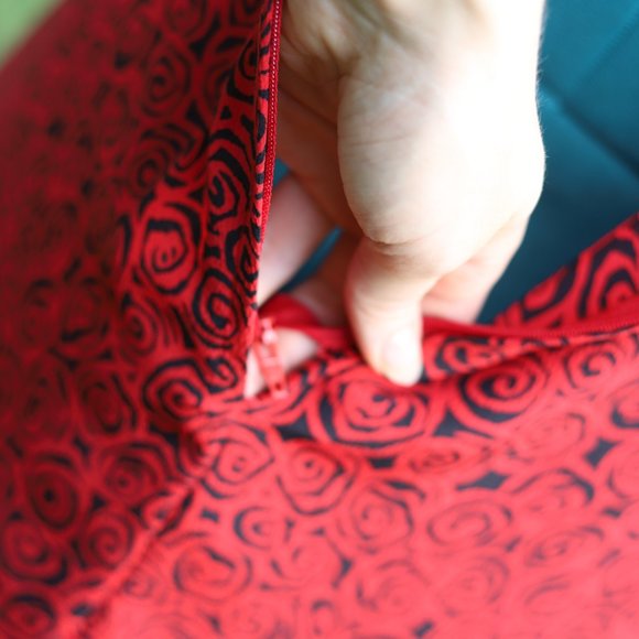 Vintage Laura Henson | abstract print dress - Picture 9 of 12